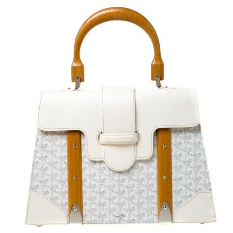 goyard white saigon|Goyard saigon bag price.